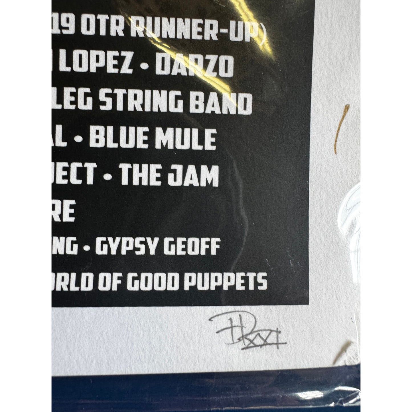 Floyd Fest Odyssey Poster – Signed by Artists – July 21–25, 2021 – 24x18