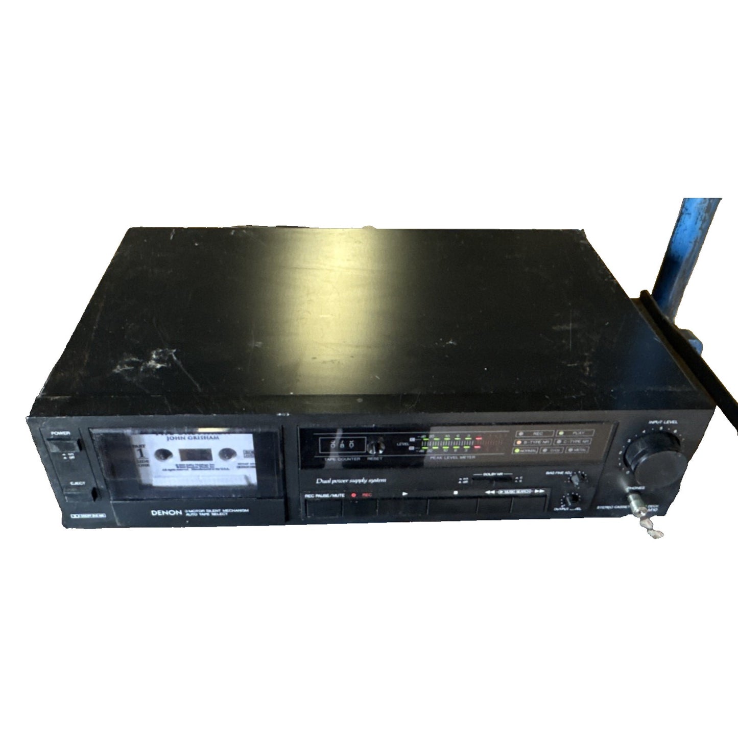 Denon DR-M10HR Stereo Cassette Deck – HX PRO, 3-Motor, Dolby B/C (Tested)