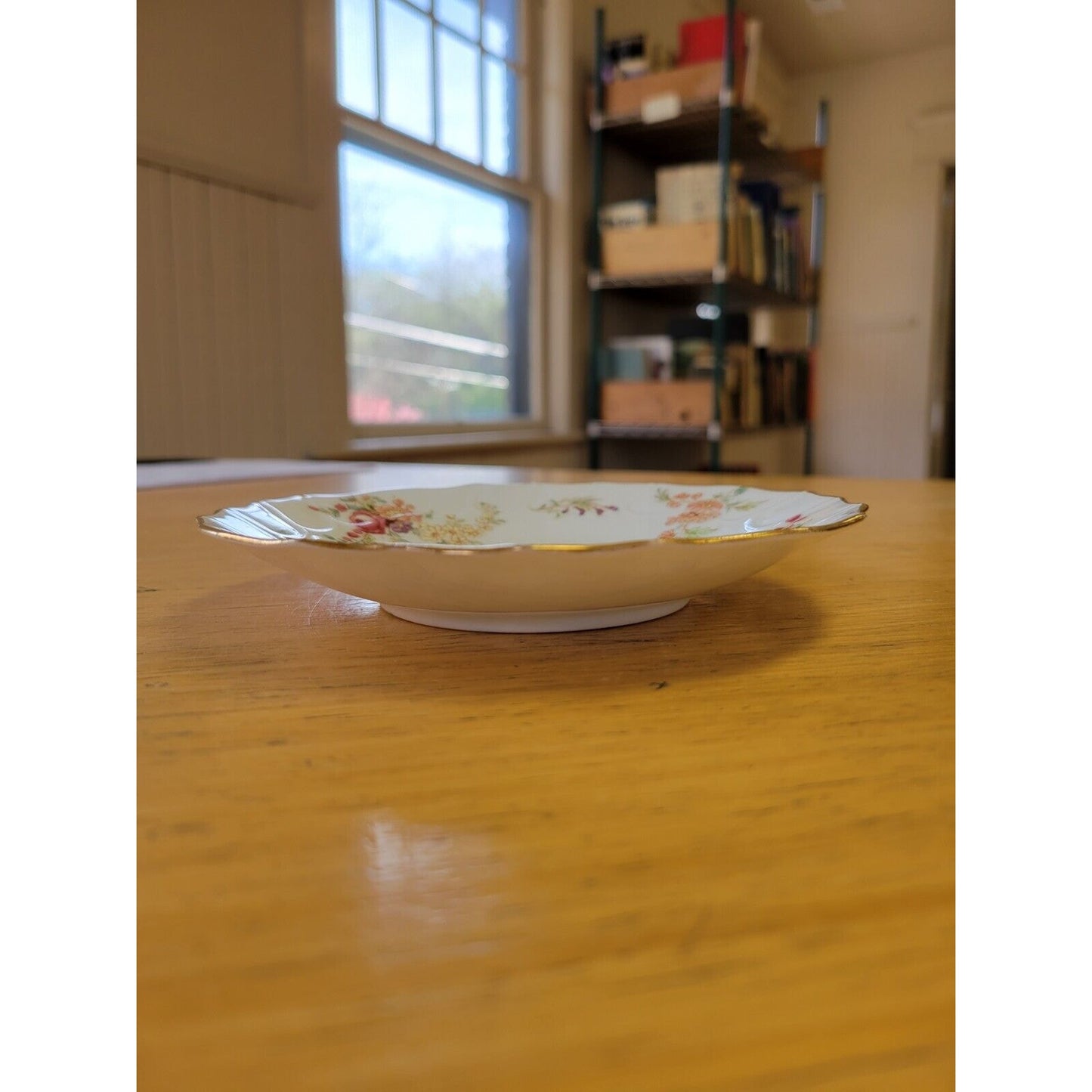 Rare Antique Cauldon Ware Brown-Westhead Moore & Co. Teacup Saucer