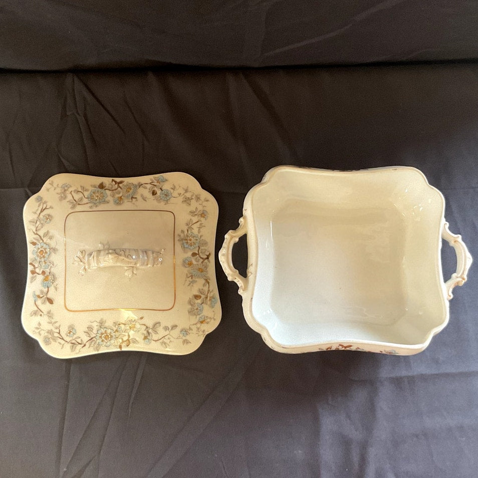 Antique Haviland Limoges Casserole Dish w/ Lid
