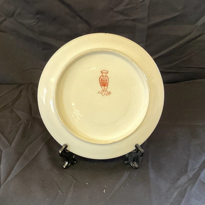Rare Antique Limoges Bawo & Dotter Hand Painted Saucer