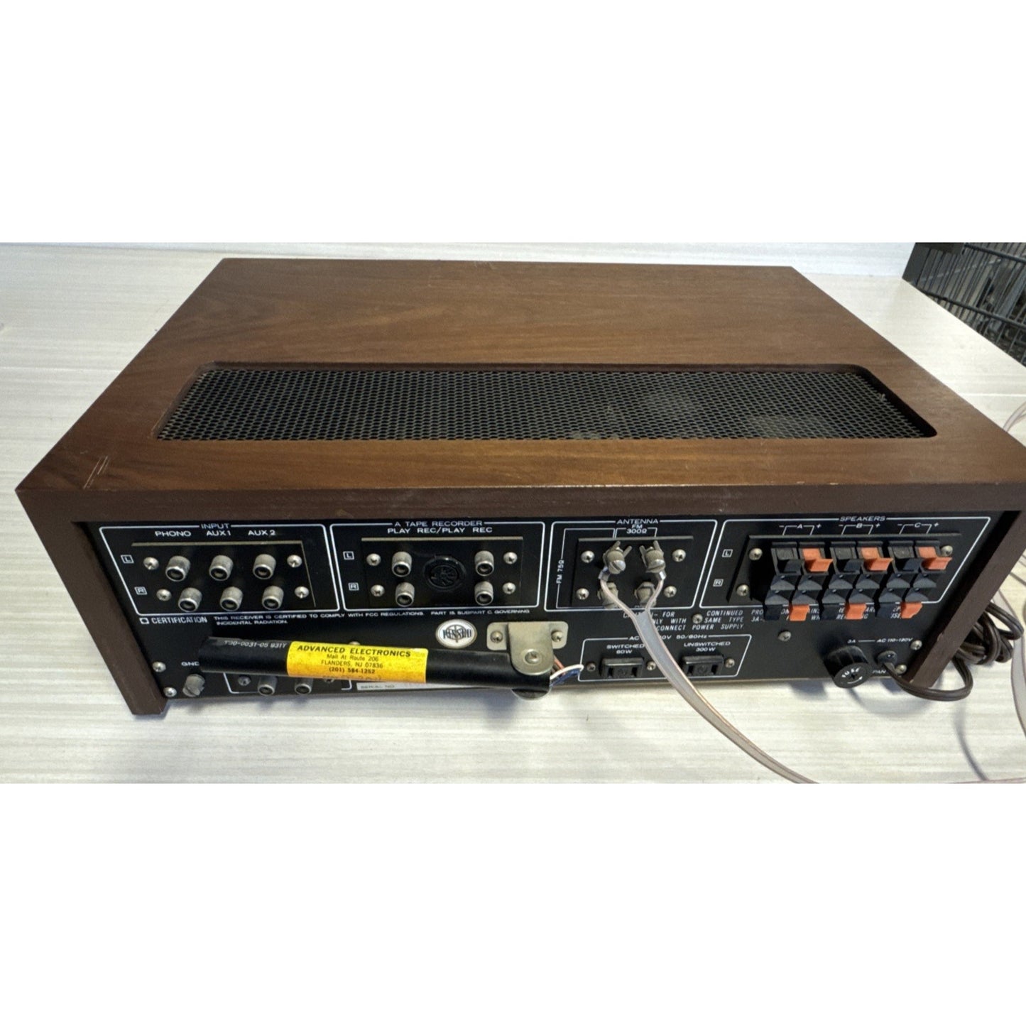 Vintage Kenwood KR-5200 Stereo Receiver – Vintage 30WPC, Tested & Working