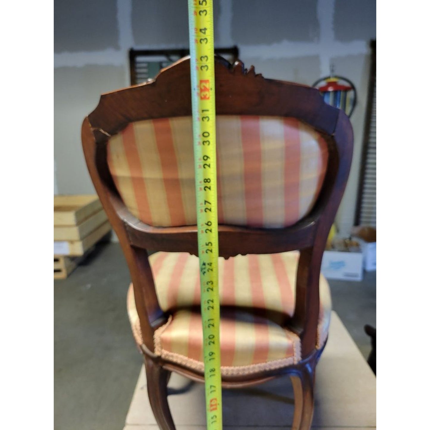 Vintage French Louis XVI Style Dining Chair