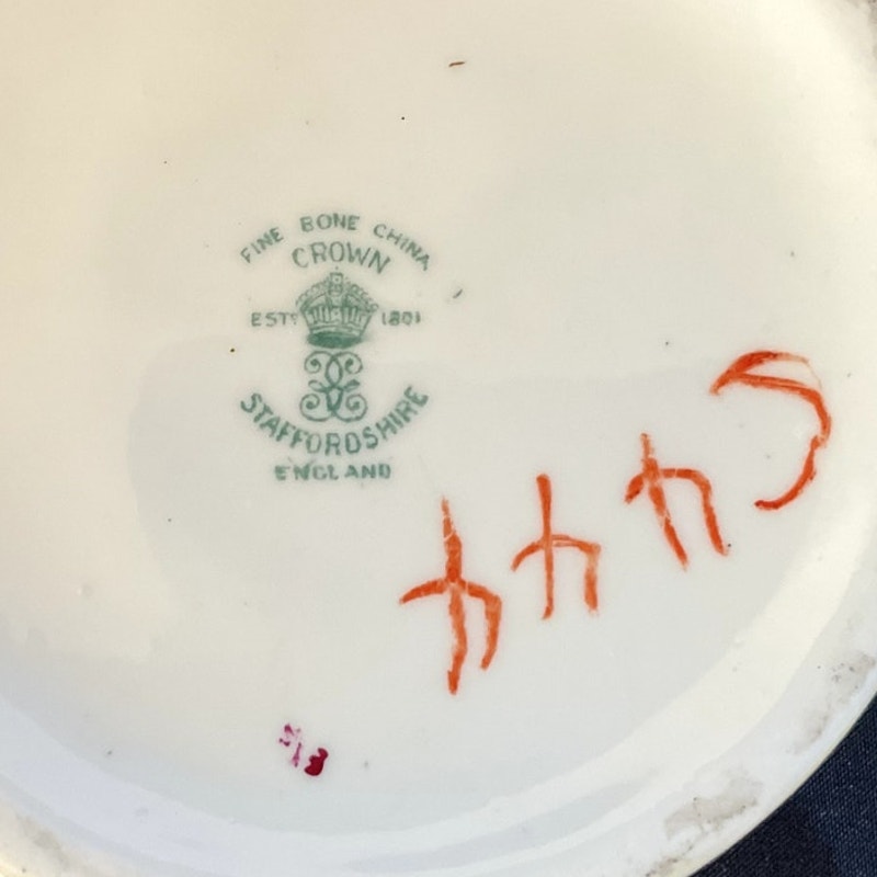 Crown Staffordshire Trinket Dish