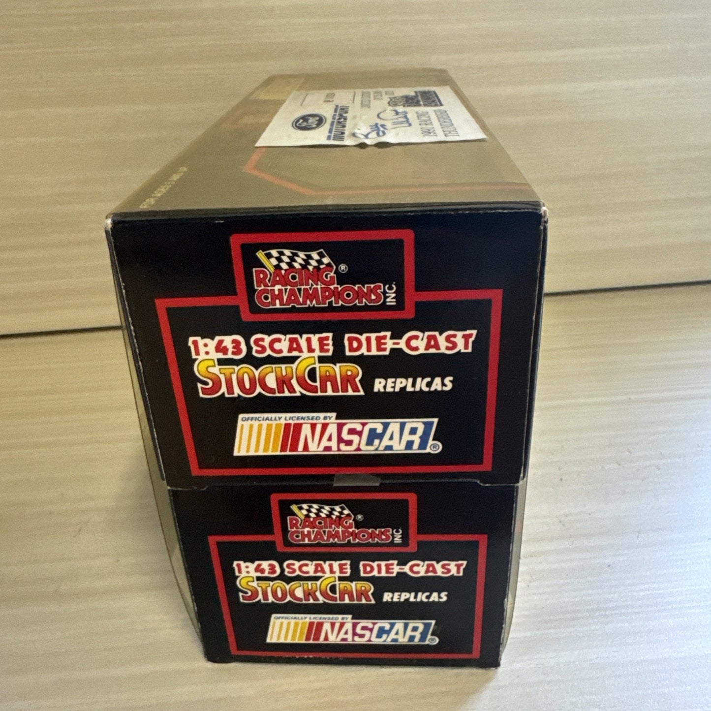 1991 Racing Champions 1:43 NASCAR 2-Pack Ford Thunderbird – LE w/ COA 015294 NIB