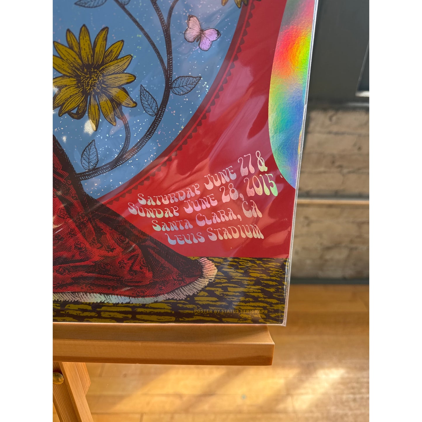 Grateful Dead 2015 Fare Thee Well Helton Foil, 101 of 2,000