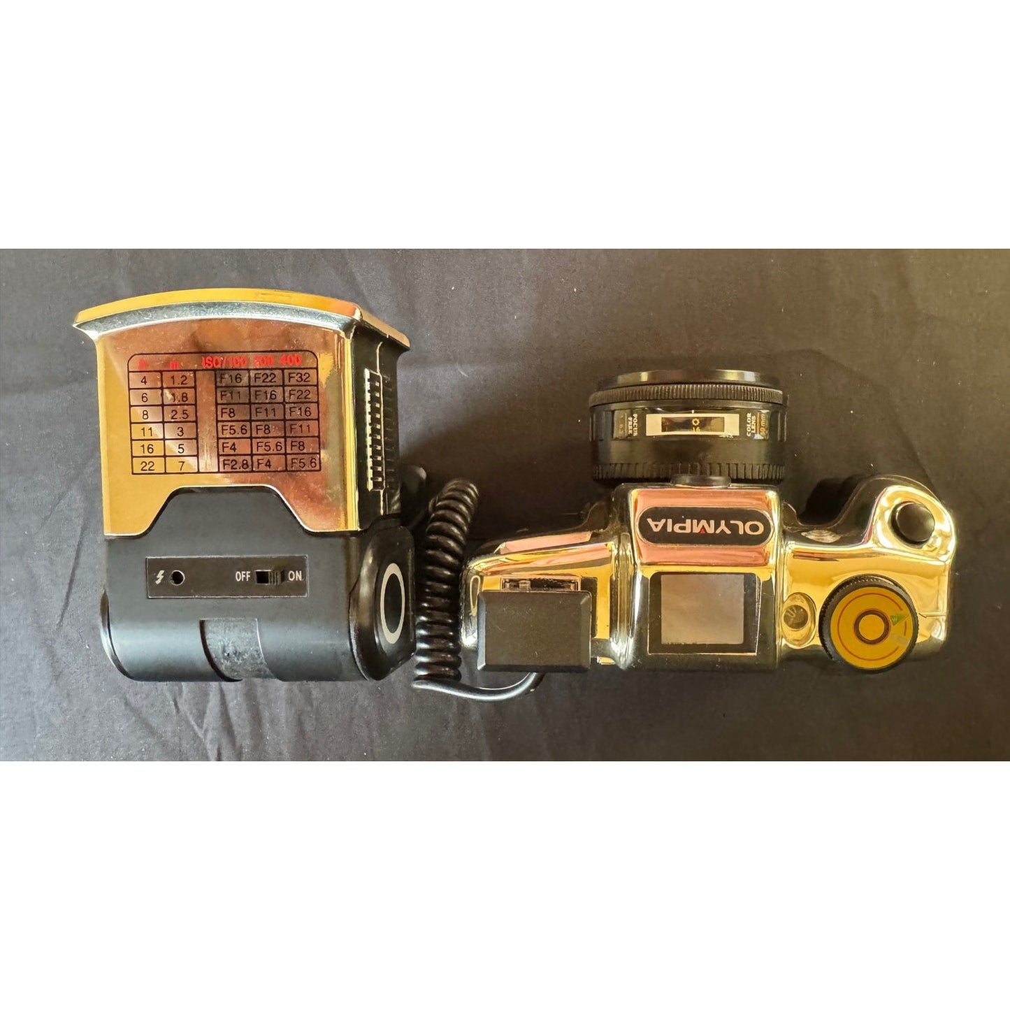 Olympia GM8426 35 MM Film Camera Motor Drive with Flash