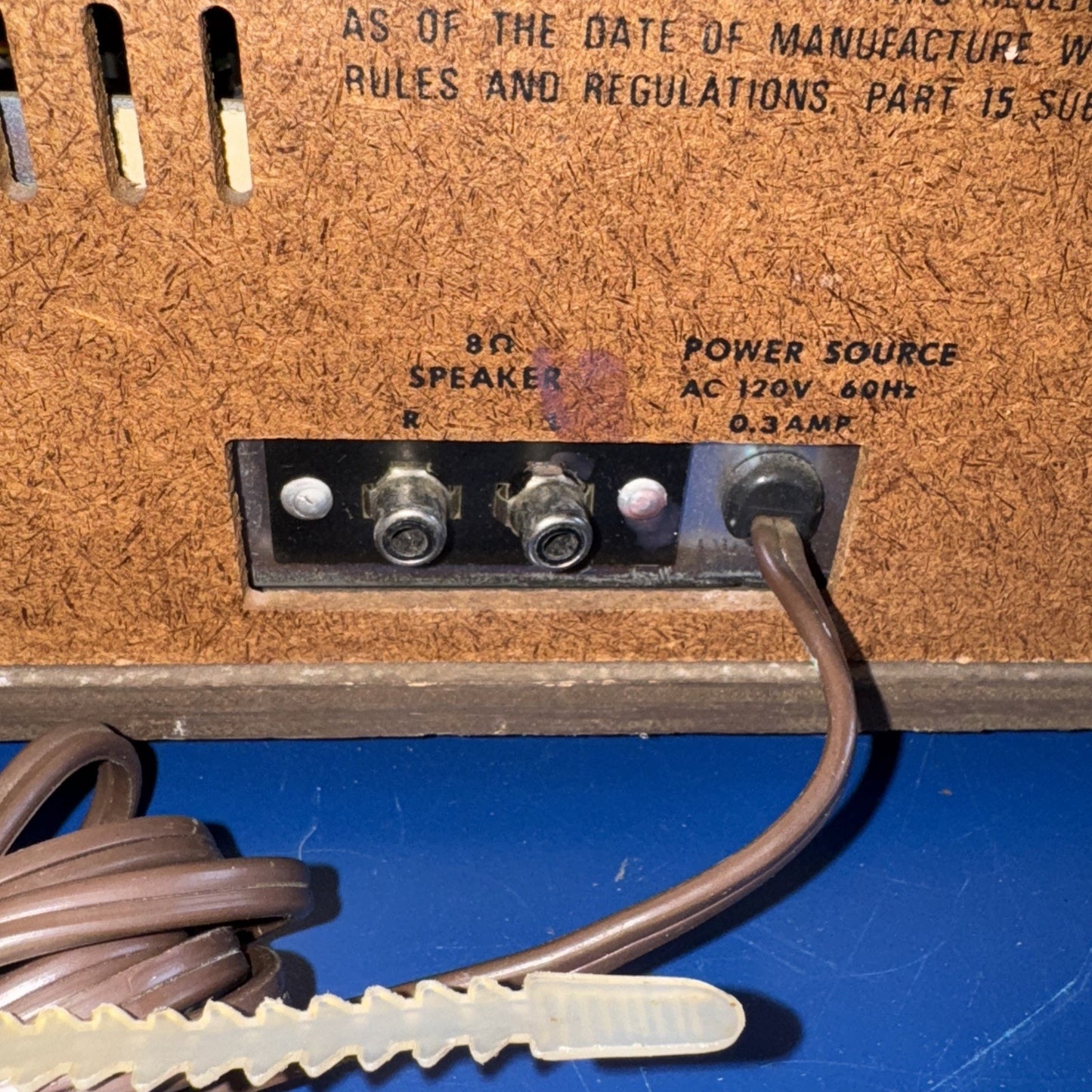 Vintage Admiral SC 1141 Am/Fm turntable 8 Track Player