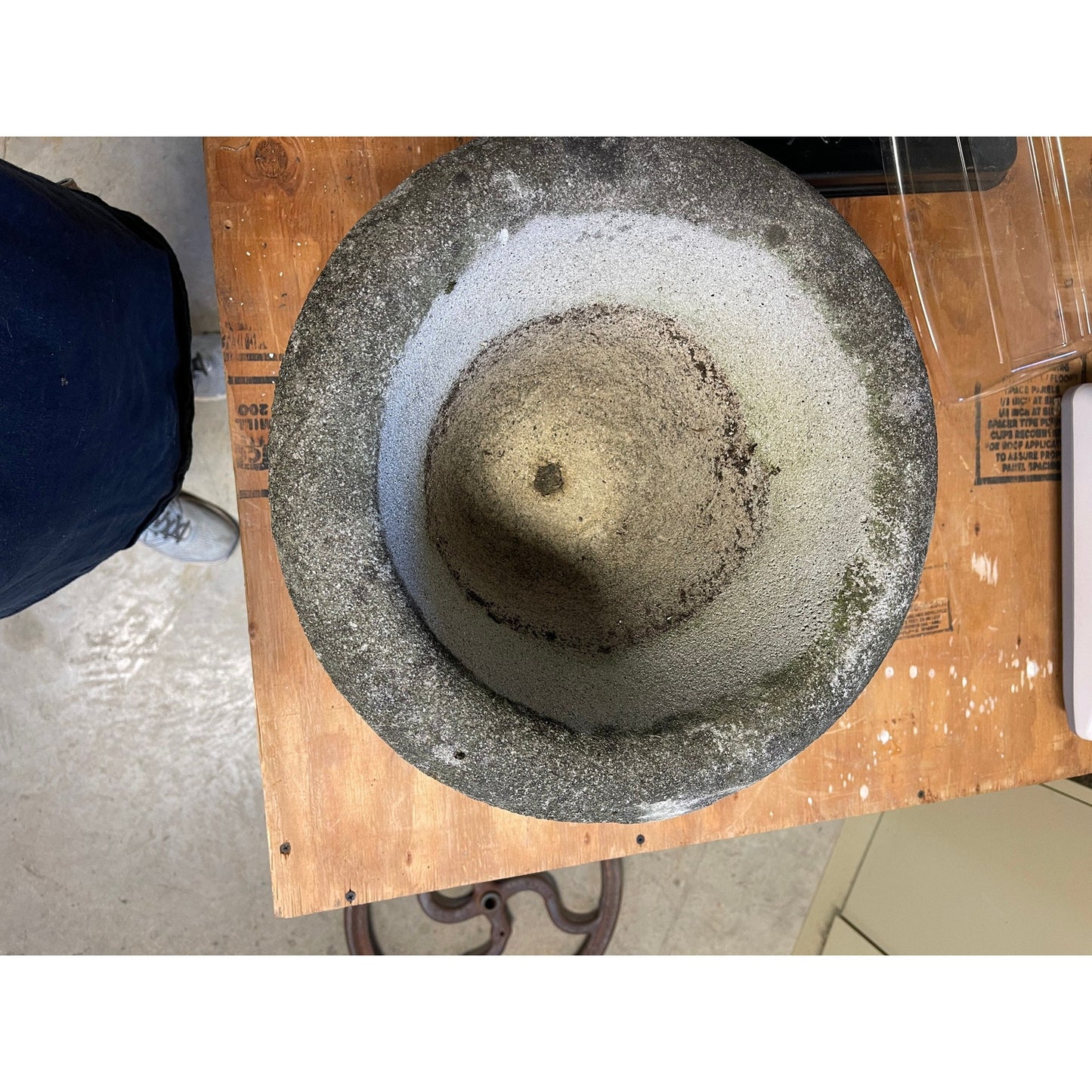 Early 20th Century Concrete Garden Urn
