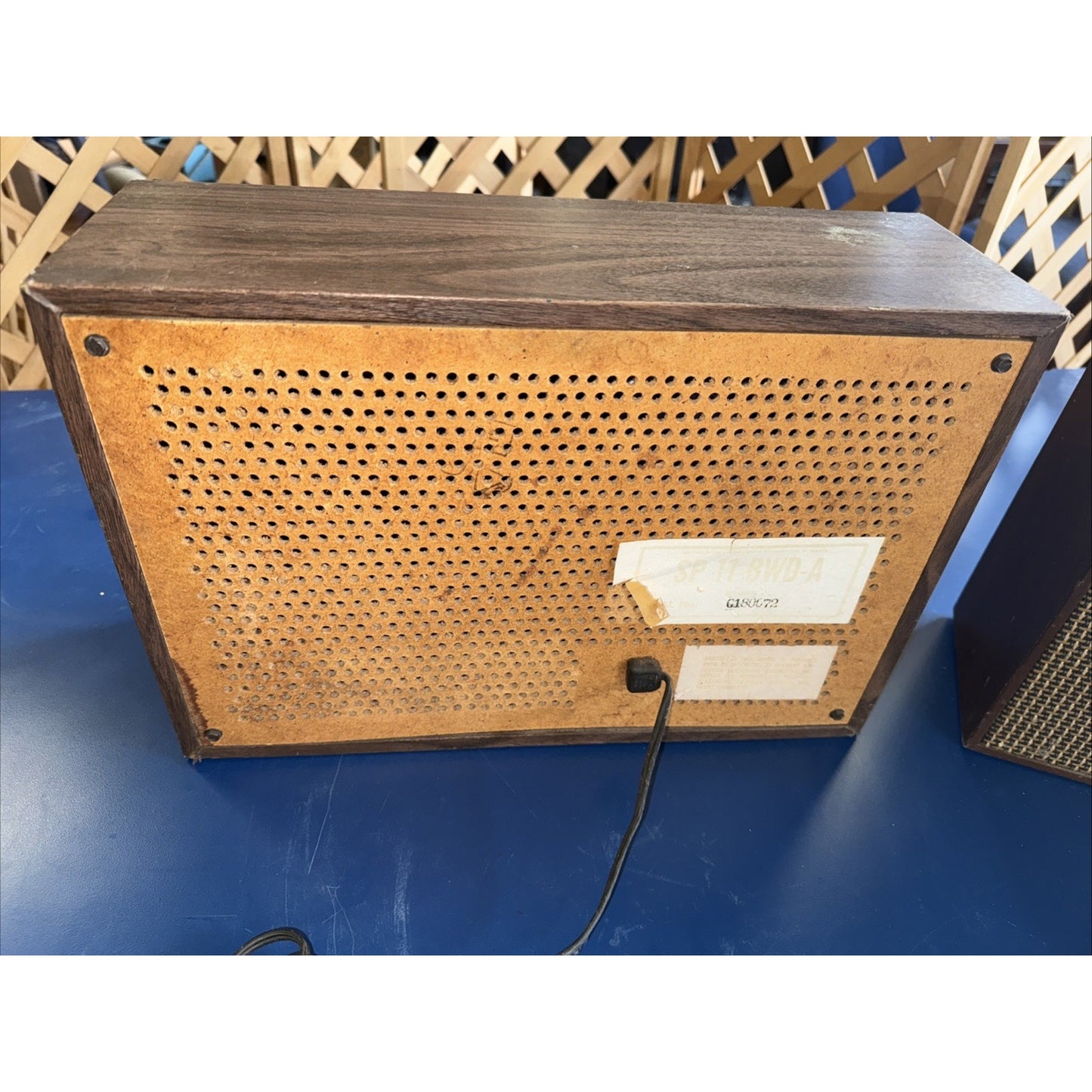 Vintage GE Porta-Fi SP-20B Wireless Amplified Speaker – Powers On