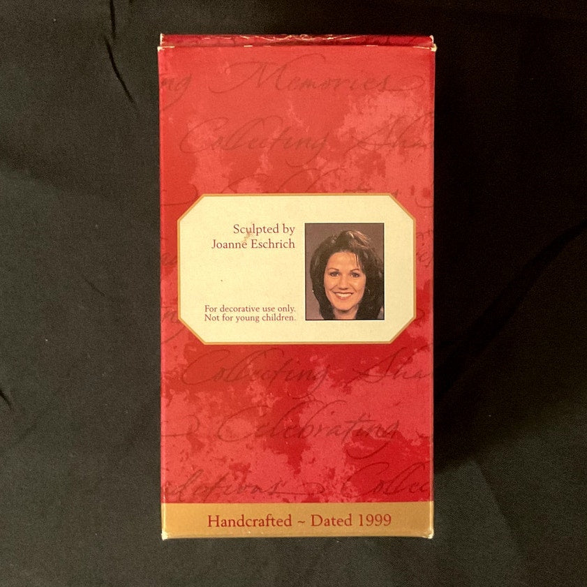 Vintage Hallmark 1999 Daughter Bear on Wheels Ornament