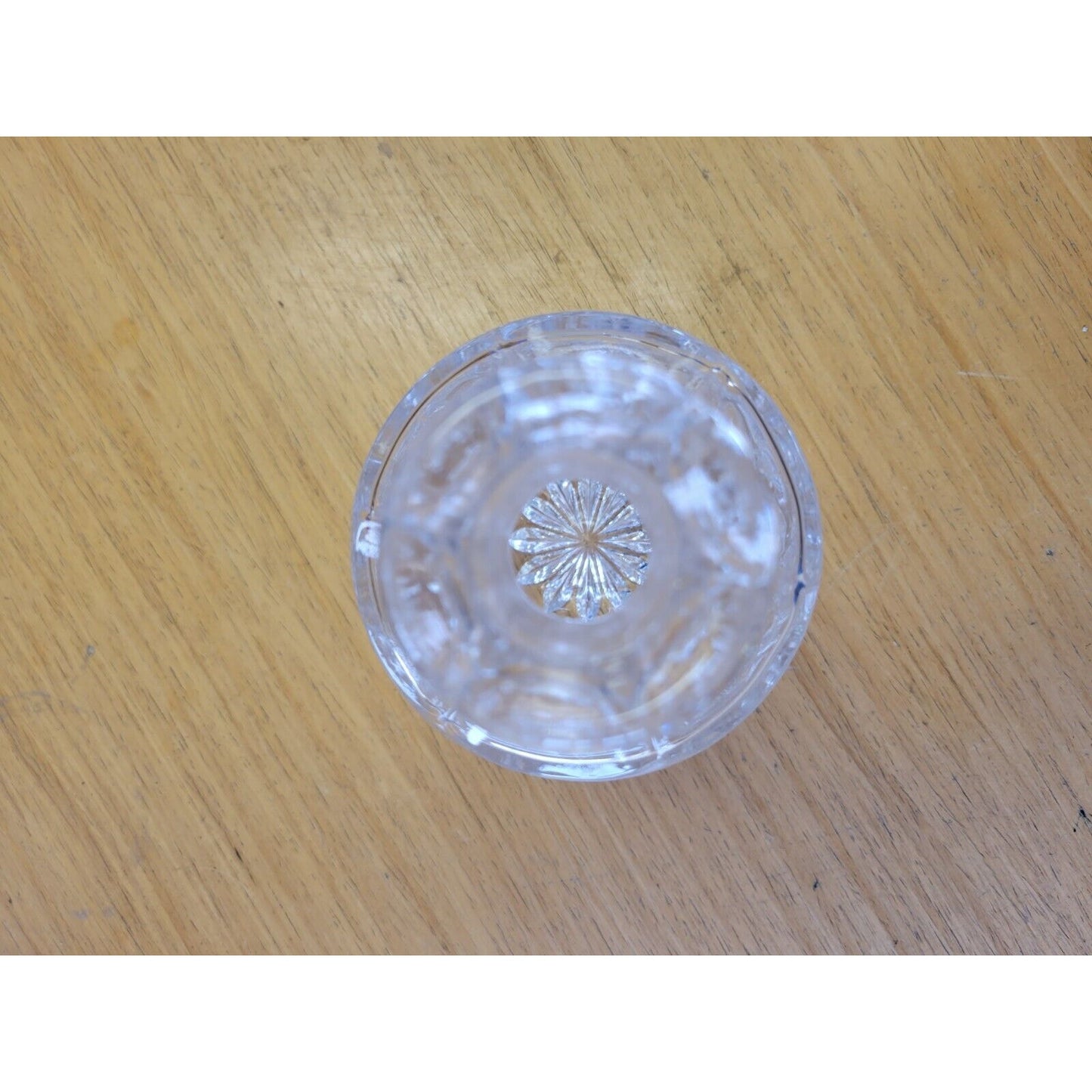 Vintage Crystal Cut Glass Wine Decanter