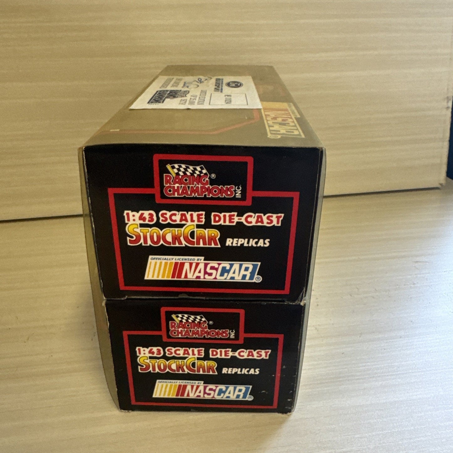 1991 Racing Champions 1:43 NASCAR 2-Pack Ford Thunderbird – LE w/ COA 015294 NIB