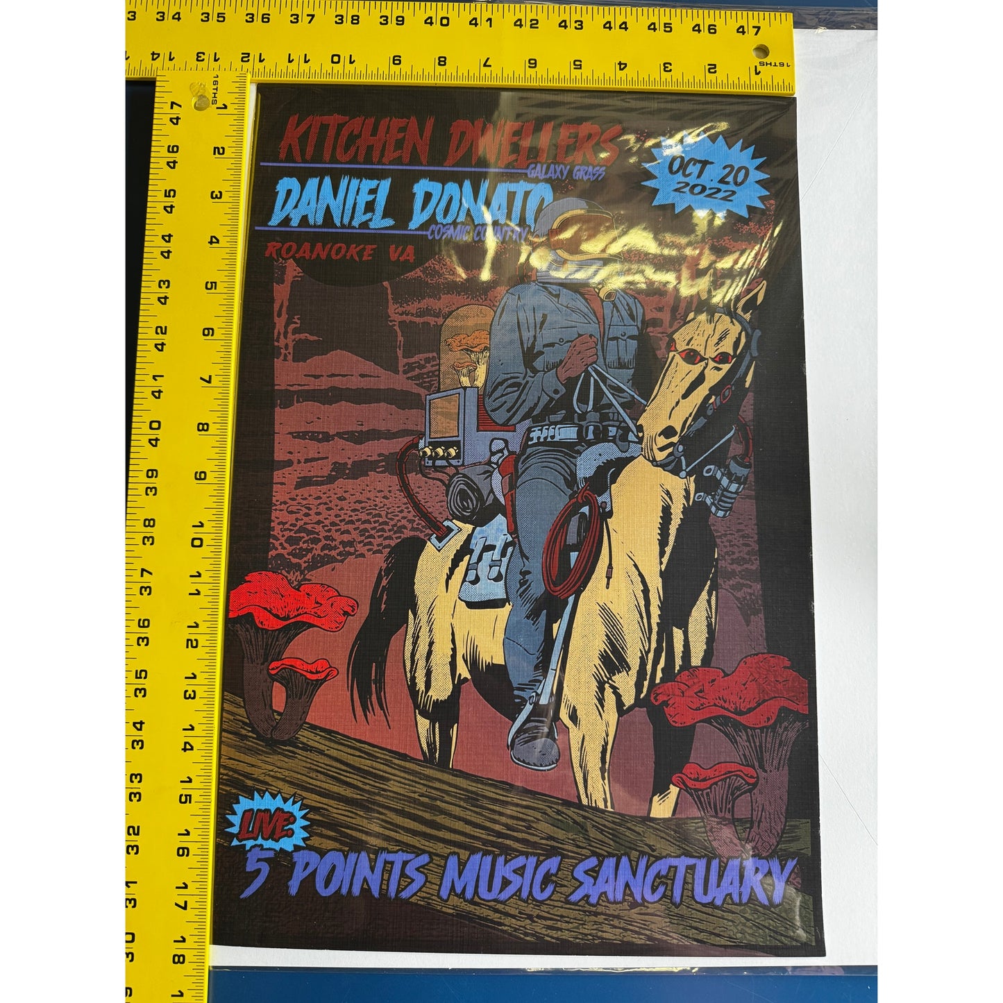 18"x12"-Kitchen Dwellers-5 Points Sanctuary-10-20-22-Rke, Va-Brian Cheek-Poster