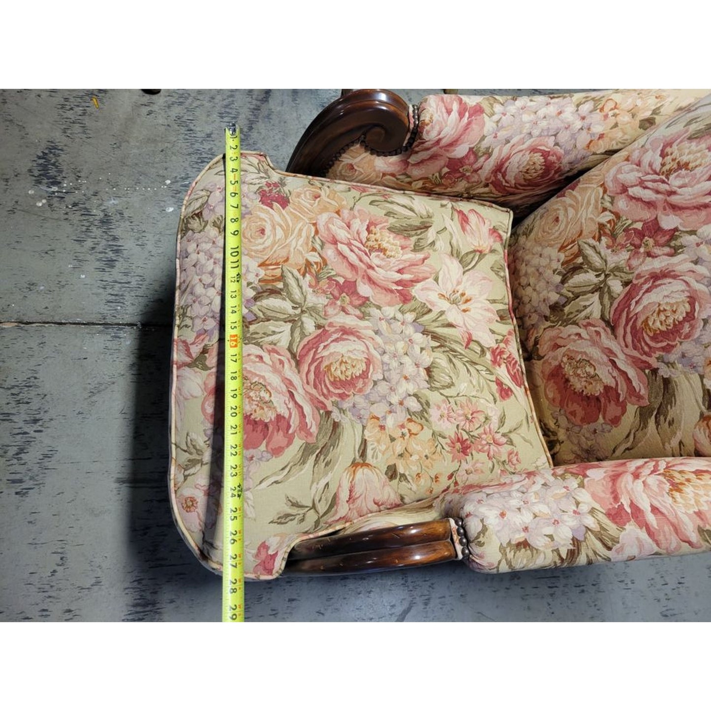 Vintage Stanford Furniture French Louis XV Style Bergere Chairs