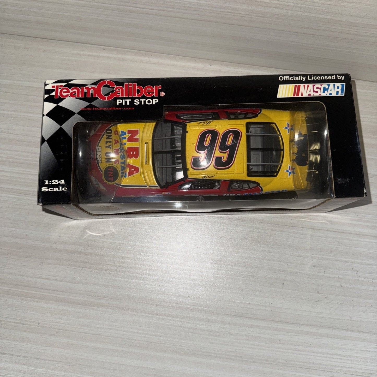 Jeff Burton #99 NBA All-Star 2004 Team Caliber 1:24 Diecast Pit Stop NIB