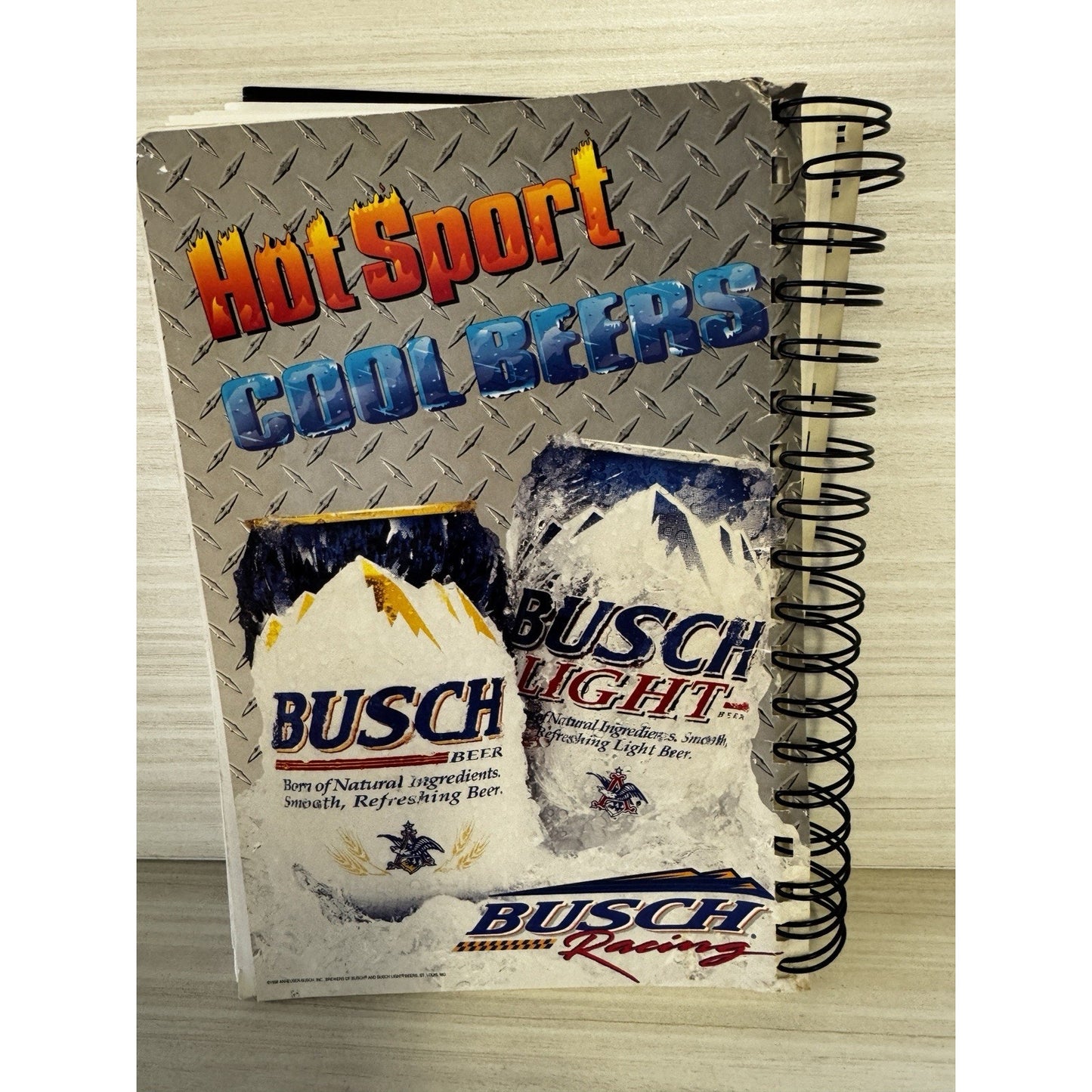 1998 NASCAR Busch Series Media Guide 50th Anniv Randy LaJoie FINA #74 RARE