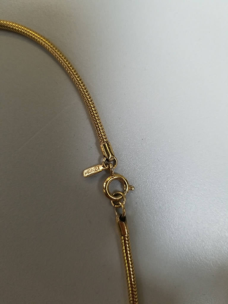 Elegant Gold-Tone Vintage Chain Necklace