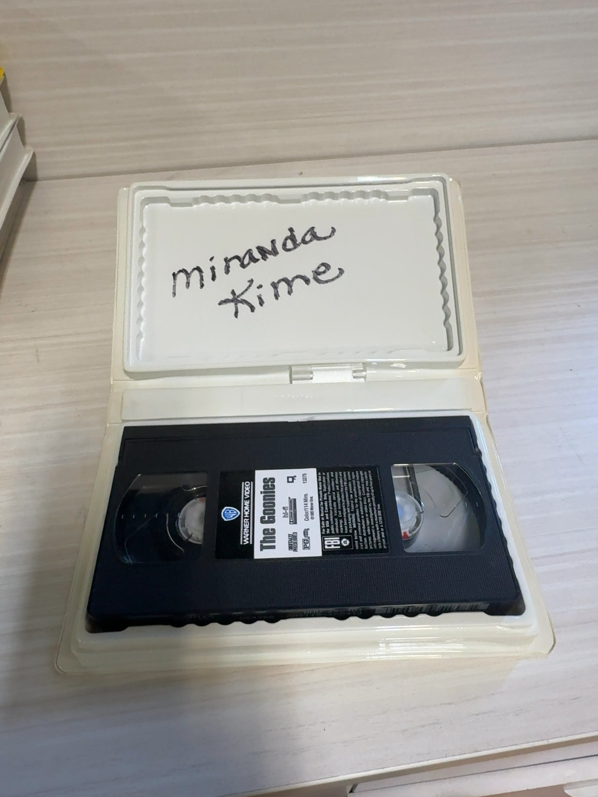 The Goonies (VHS, 1997) Sean Astin Josh Brolin Warner Bros. Very Good