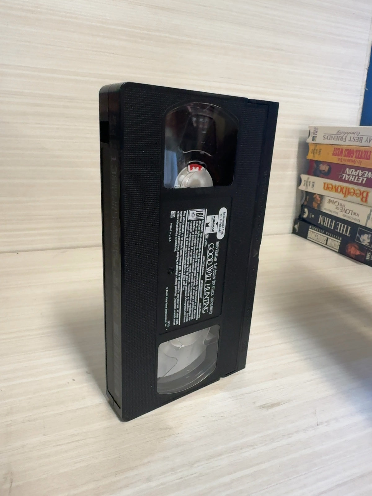Good Will Hunting (VHS, 1997) Robin Williams Miramax New
