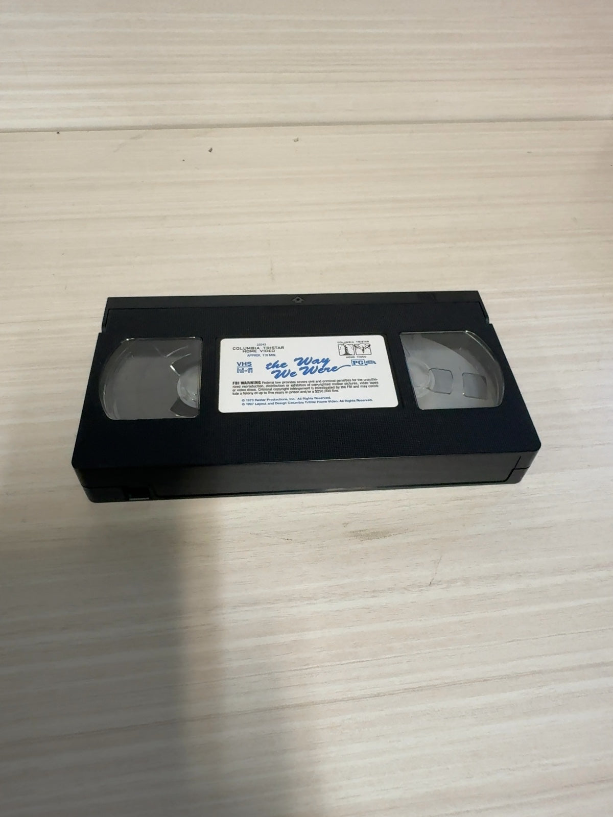 The Way We Were (VHS, 1973) Barbra Streisand Columbia Pictures Very Good