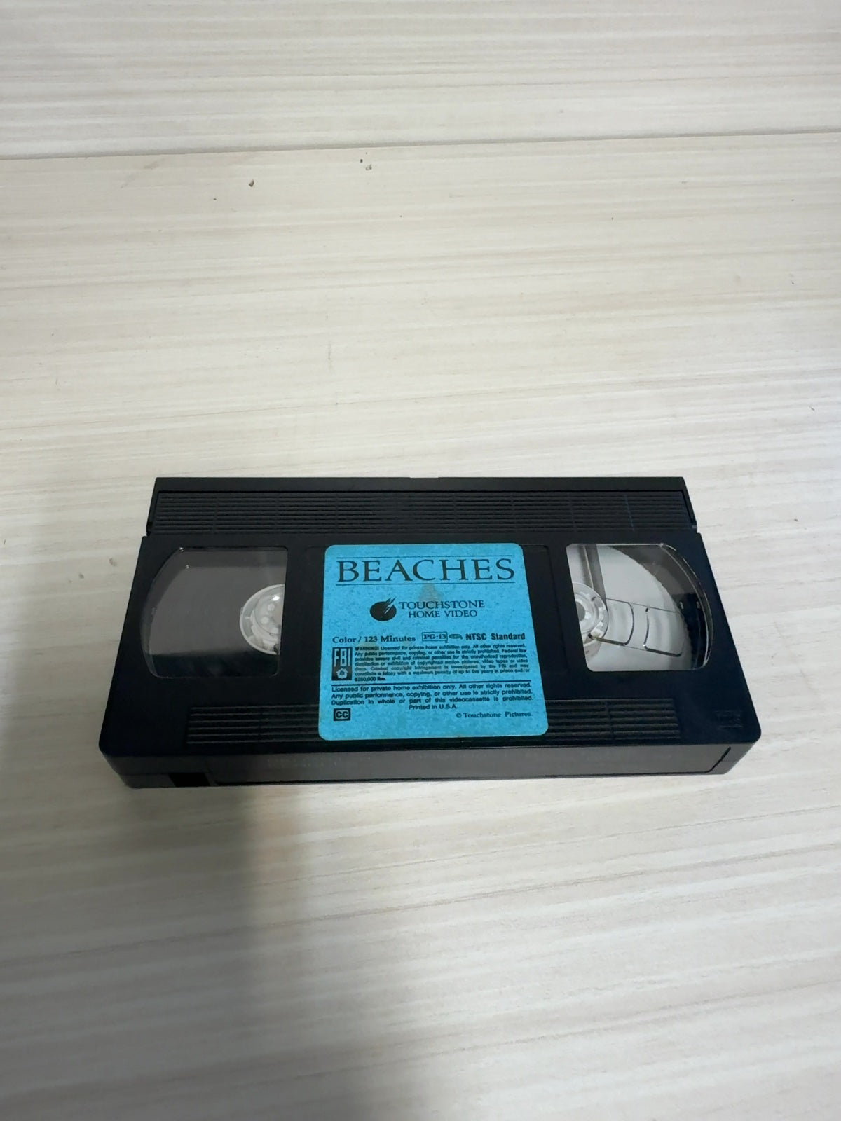 Beaches (VHS, 1988) Bette Midler Touchstone Home Video Acceptable