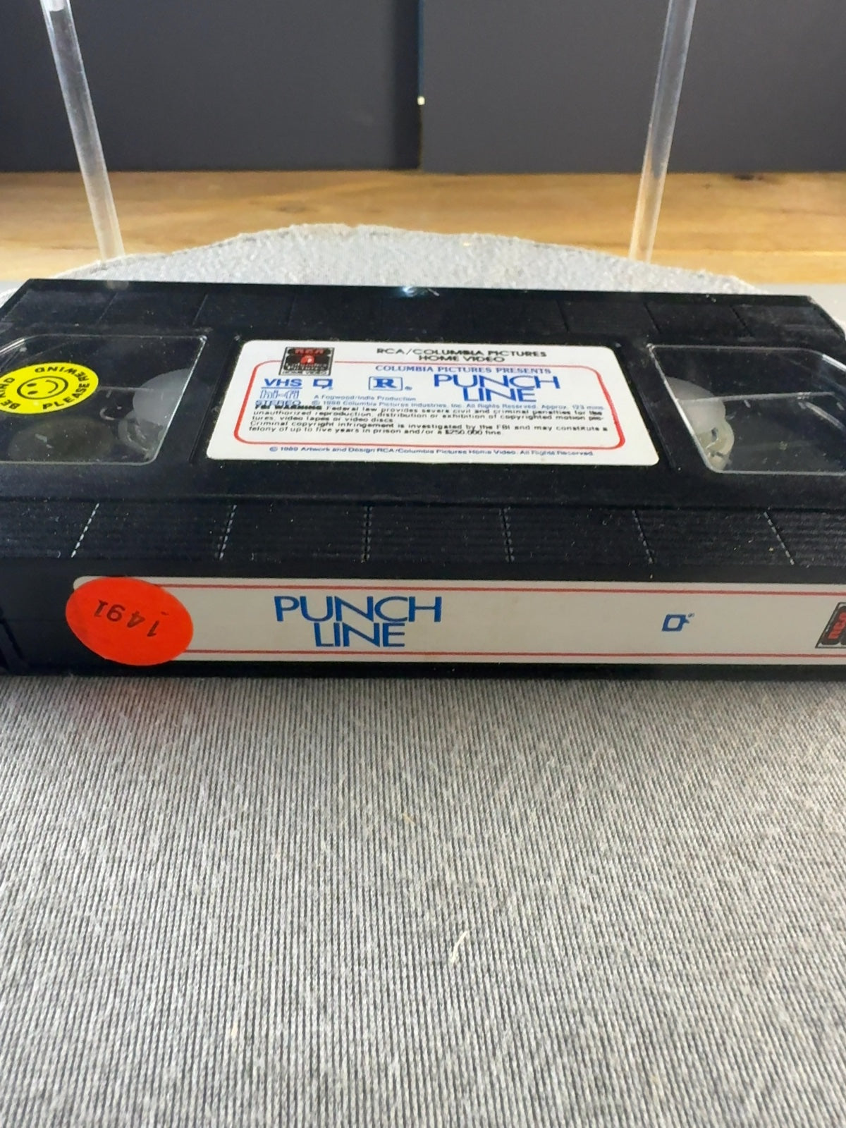 Punchline (VHS, 1988) Tom Hanks Sally Field RCA/Columbia Pictures Very Good