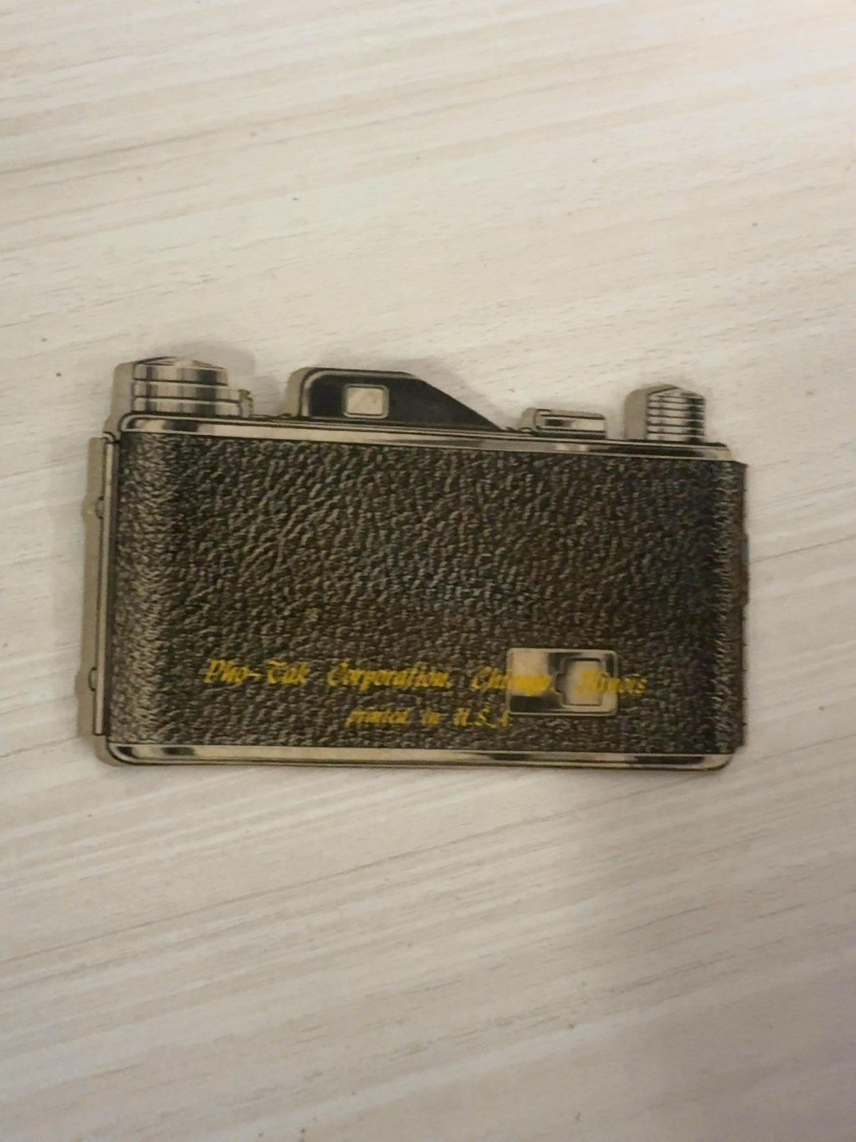 Vintage Foldex 20 Folding Film Camera with Leather Case - For Parts / Repair