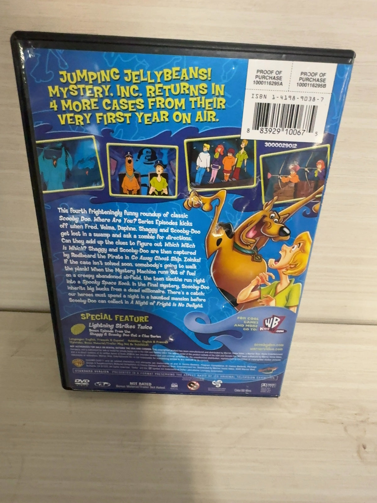 Scooby-Doo Where Are You! (DVD, 2004) Volume 4 Very Good Warner Bros.