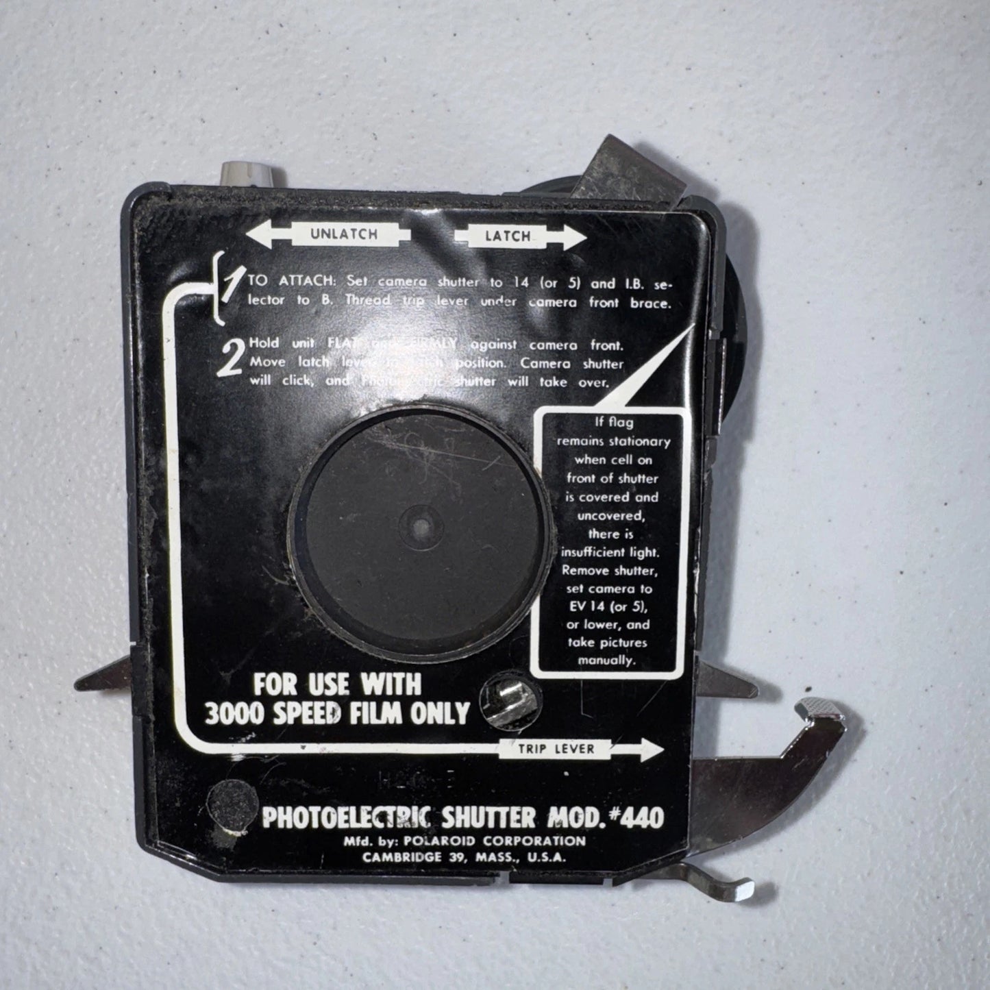 Polaroid Photoelectric Shutter Model 440