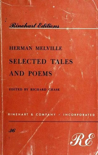 Melville Selected Tales and Poems — cover
