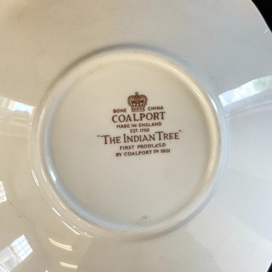 Coalport "The Indian Tree" Tea Cup & Saucer