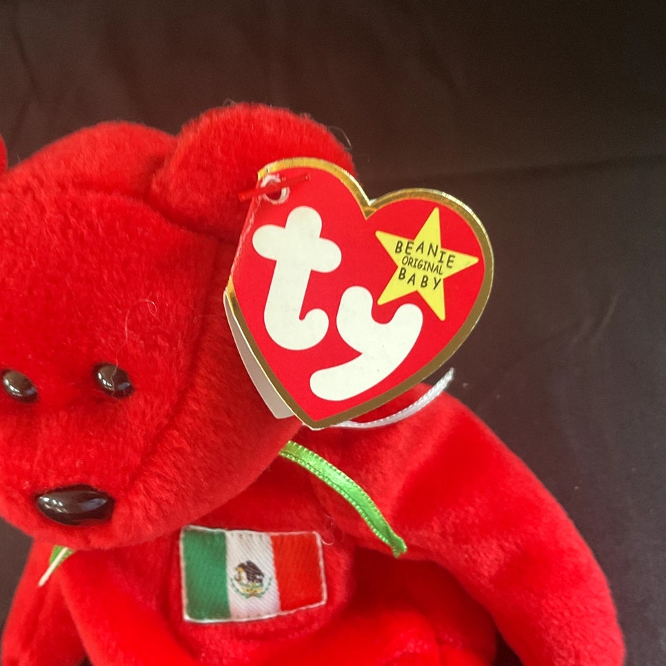 Vintage TY Beanie Baby "Osito," 1999