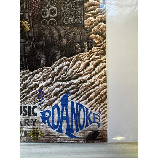 17" x 11"-Runaway Gin-5 Points Music Sanctuary-05-10-25-Rke, Va-Concert Poster