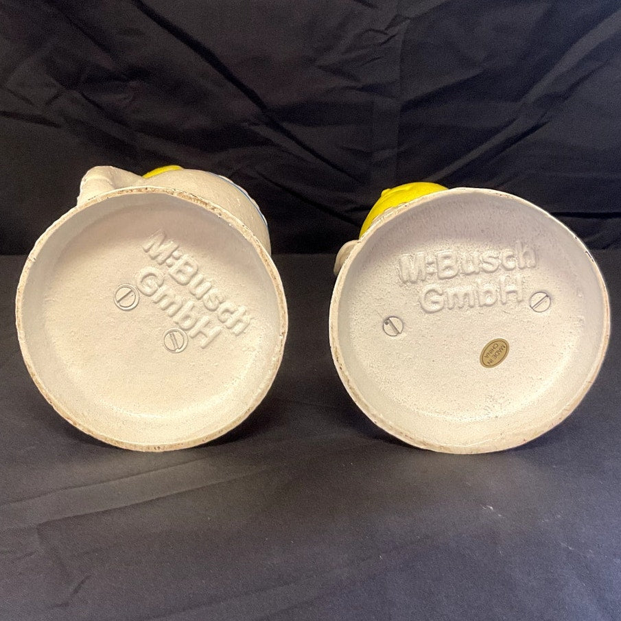 Herr + Frau German Esso Banks Cast iron - Pair