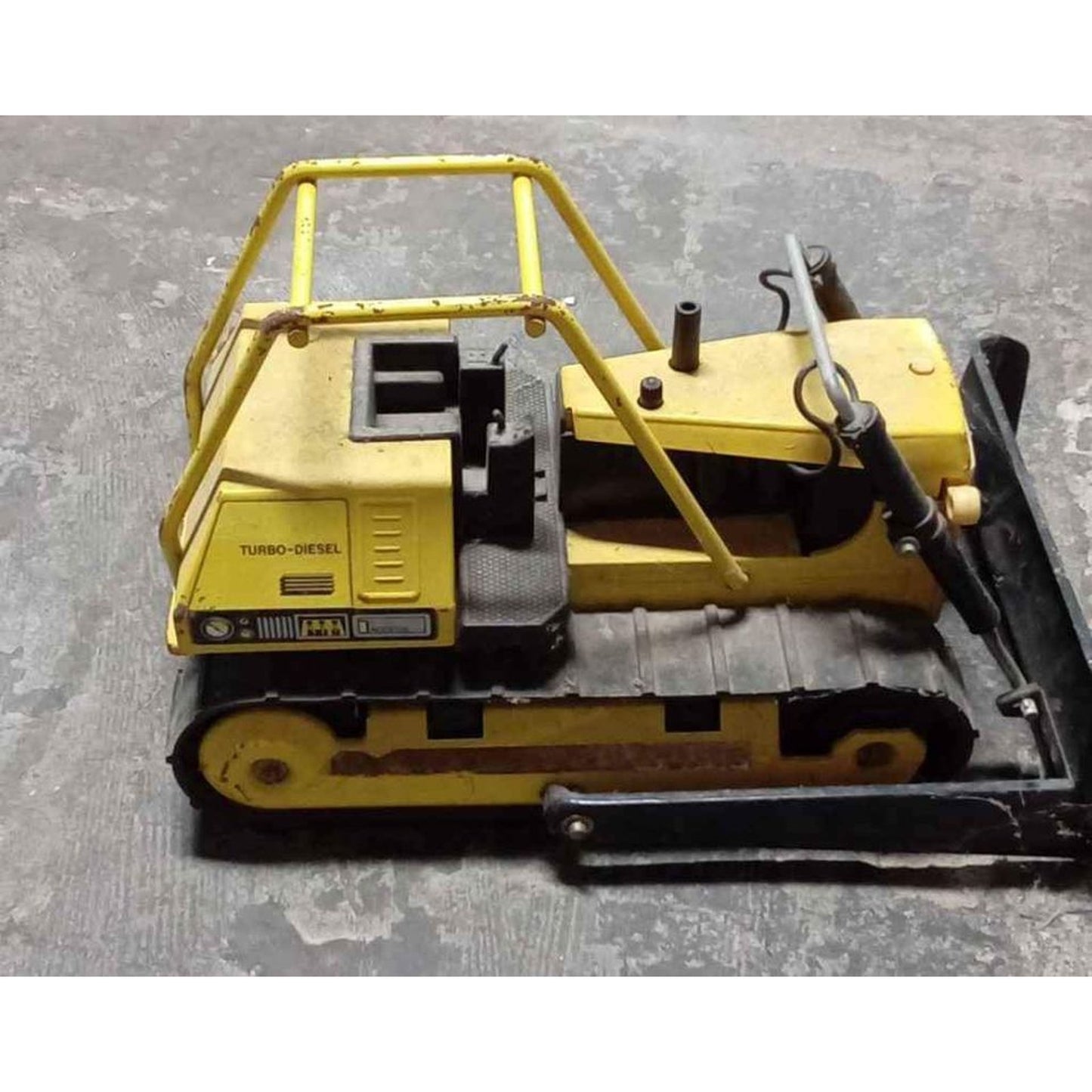 Vintage Tonka Pressed Steel Turbo Diesel Bulldozer