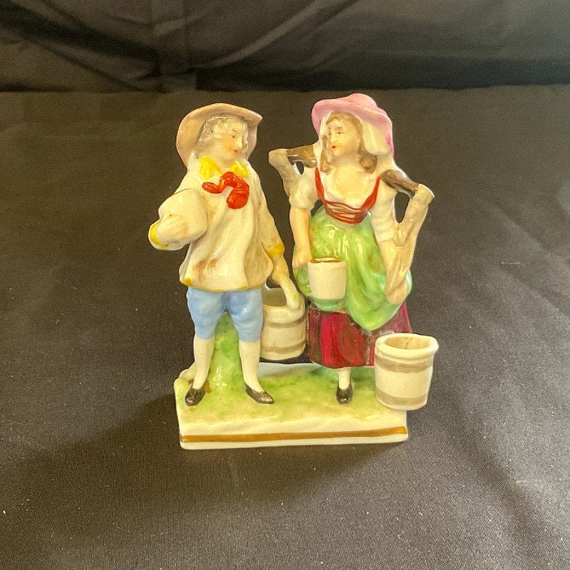 Antique Capodimonte Miniature Figurine