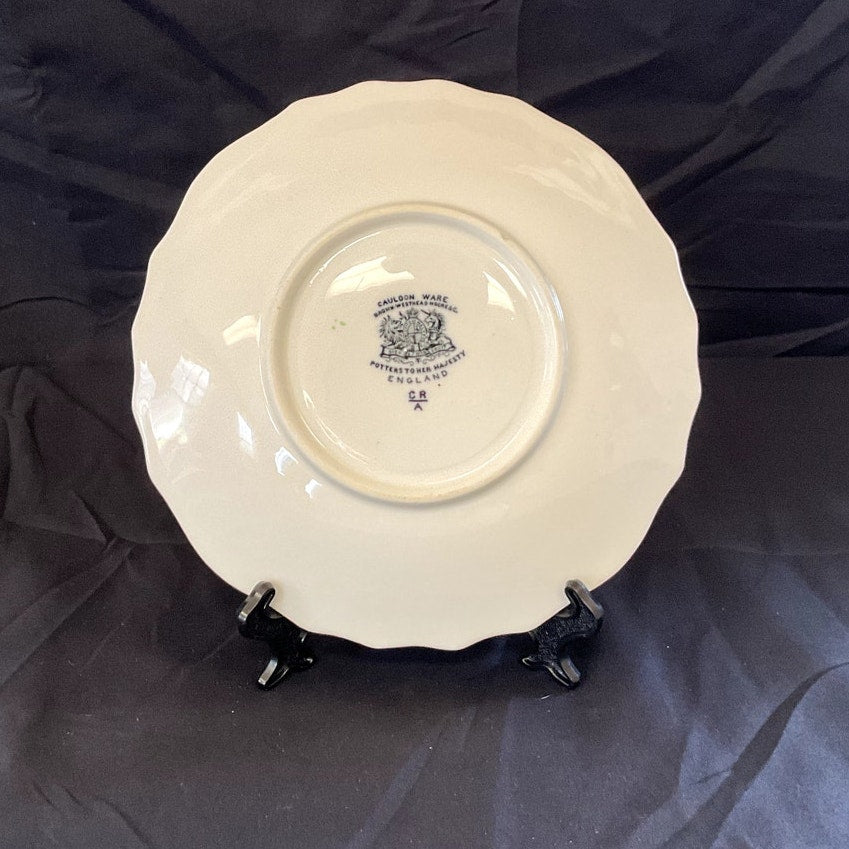 Antique Cauldron Ware Brown-Westhead Moore & Co. Tea cup Saucer