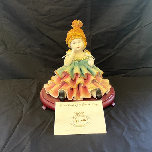 Sorelle Bella Figurine w/ Certificate of Authenticity