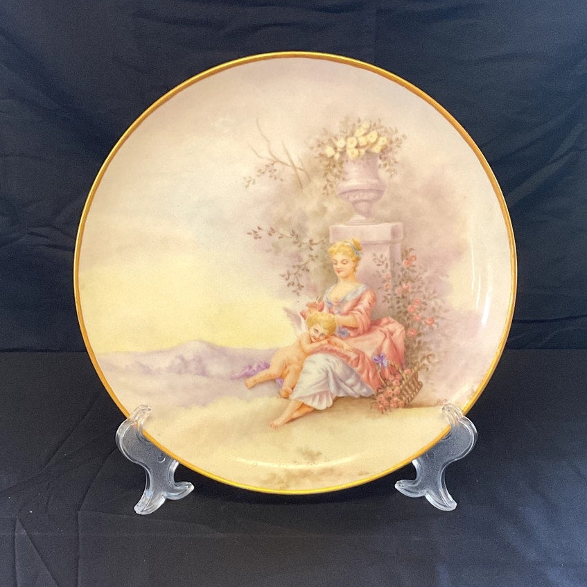 Antique Haviland & Co. French Limoges Porcelain Plate