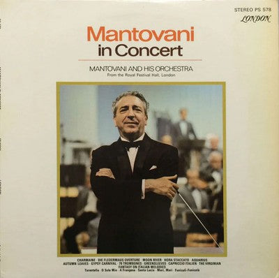 Mantovani And His Orchestra - Mantovani In Concert (1970, London Records) (1970, London Records)