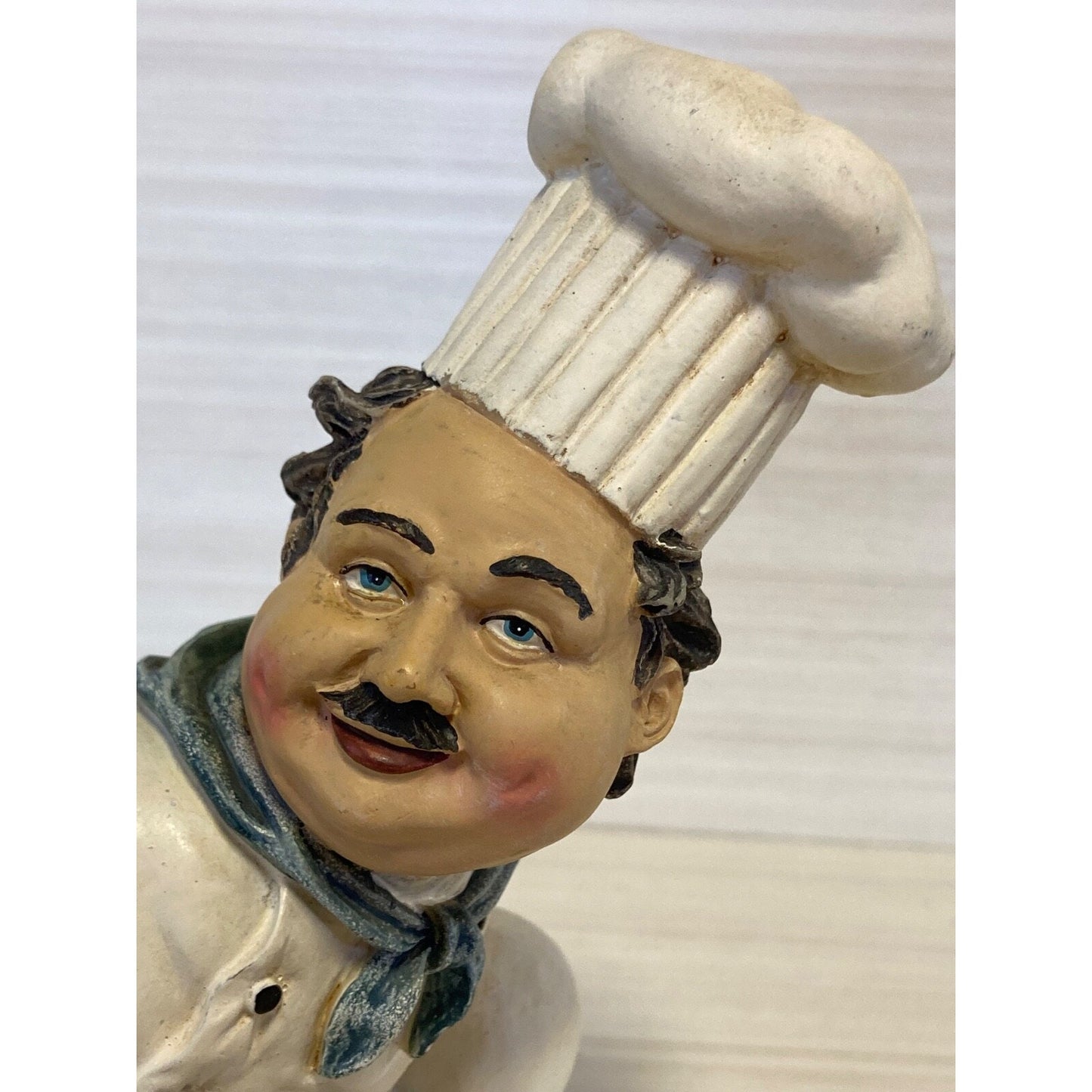 VINTAGE RESIN CHEF WINE BOTTLE REST/HOLDER