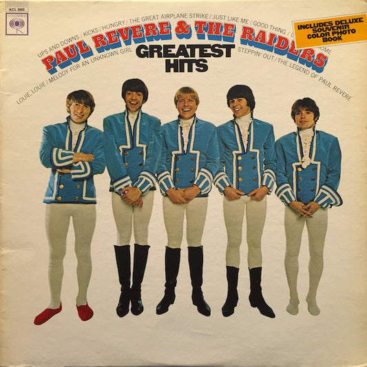 Paul Revere & The Raiders : Greatest Hits (LP,Compilation,Stereo,Mono)