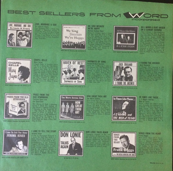 Bill Mann : Today's Mann (LP,Album)