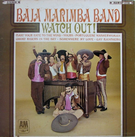 Baja Marimba Band : Watch Out! (LP,Album,Stereo)