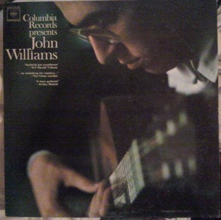 John Williams (7) : Columbia Records Presents John Williams (LP,Album,Mono)