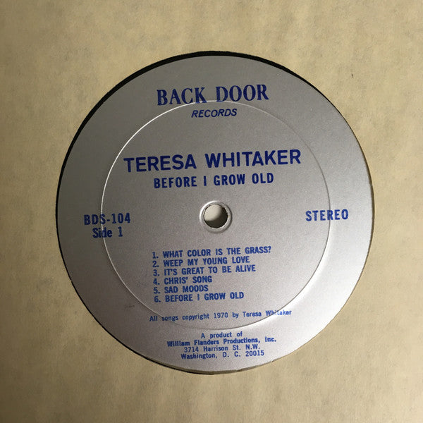 Teresa Whitaker : Before I Grow Old (LP,Album)