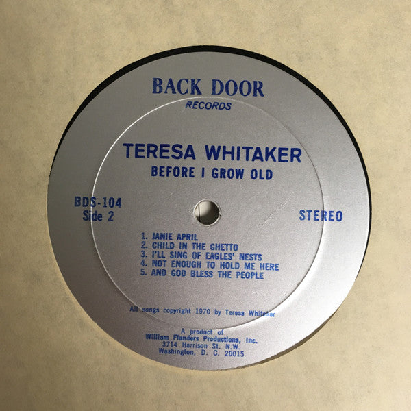 Teresa Whitaker : Before I Grow Old (LP,Album)