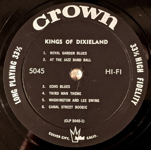 Kings Of Dixieland : The Fantabulous Kings Of Dixieland (LP,Album)