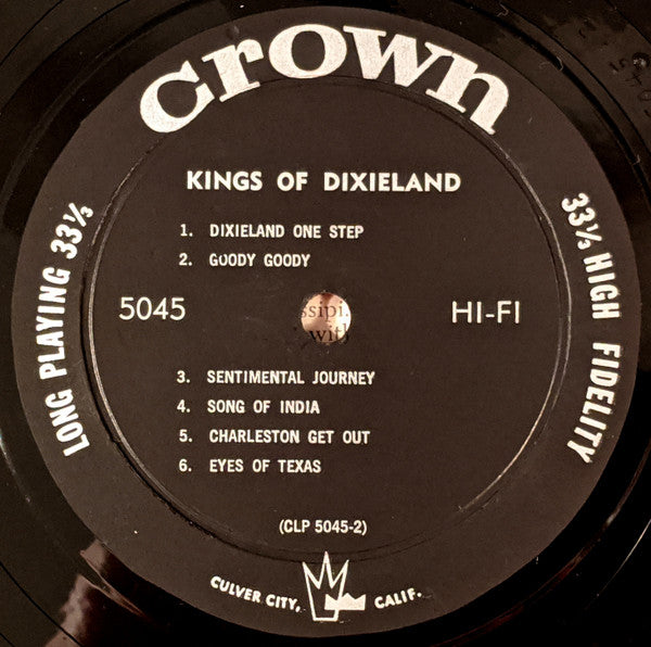 Kings Of Dixieland : The Fantabulous Kings Of Dixieland (LP,Album)